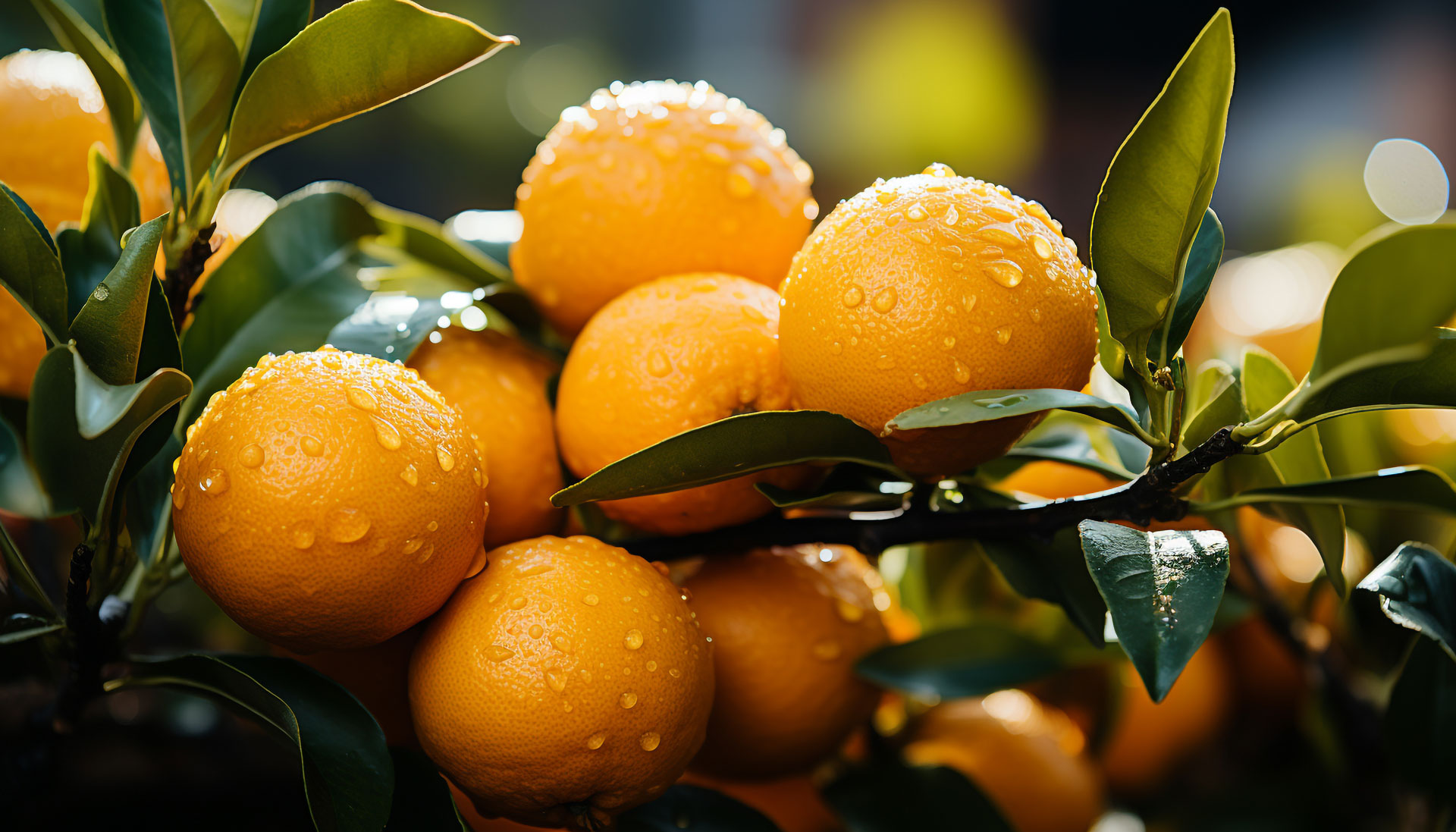 _freshness-citrus-fruit-nature-green-leaves-organic-tree-generated-by-artificial-intellingence orange 6